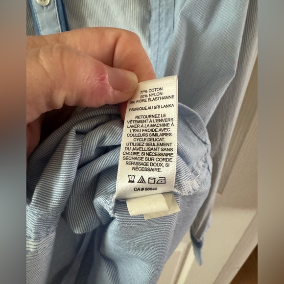 Express The Essential Dress Work Shirt Size Medium - Picture 5 of 6